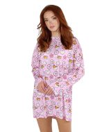 tokidoki x gudetama Go Donuts Long Sleeve Dress