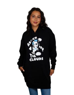 Reach For The Clouds Hoodie Dress