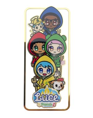 Luce and Friends Metal Bookmark