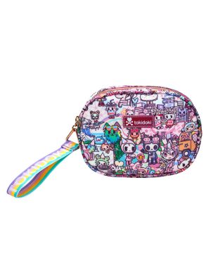20th Anniversary Round Zip Pouch Wristlet