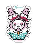 Blossom Bunny Die Cut Sticker