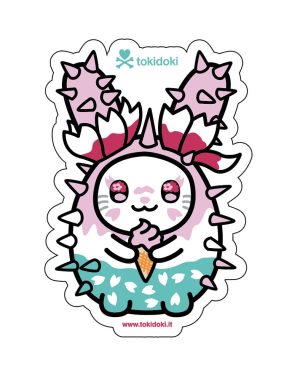 Blossom Bunny Die Cut Sticker
