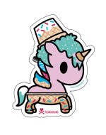 Choco Minty Unicorno Die Cut Sticker