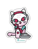 Capt. Whiskers Die Cut Sticker