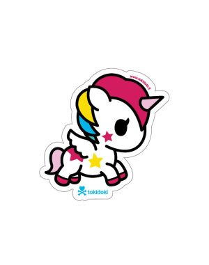 Chibi Stellina Unicorno Die Cut Sticker